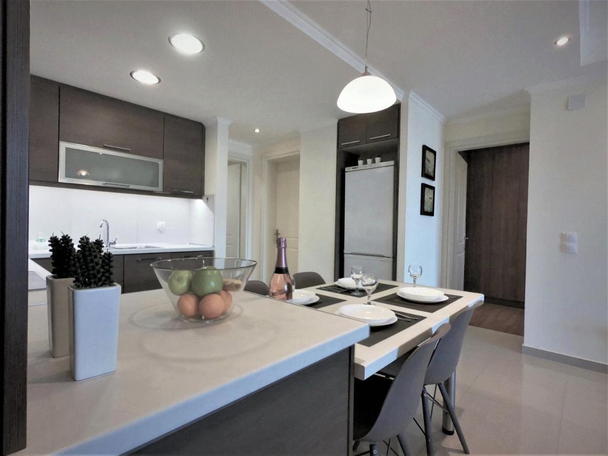 Sunshine Home 1 With Sea View Alepou Bagian luar foto