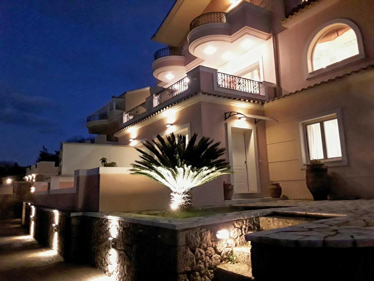 Sunshine Home 1 With Sea View Alepou Bagian luar foto