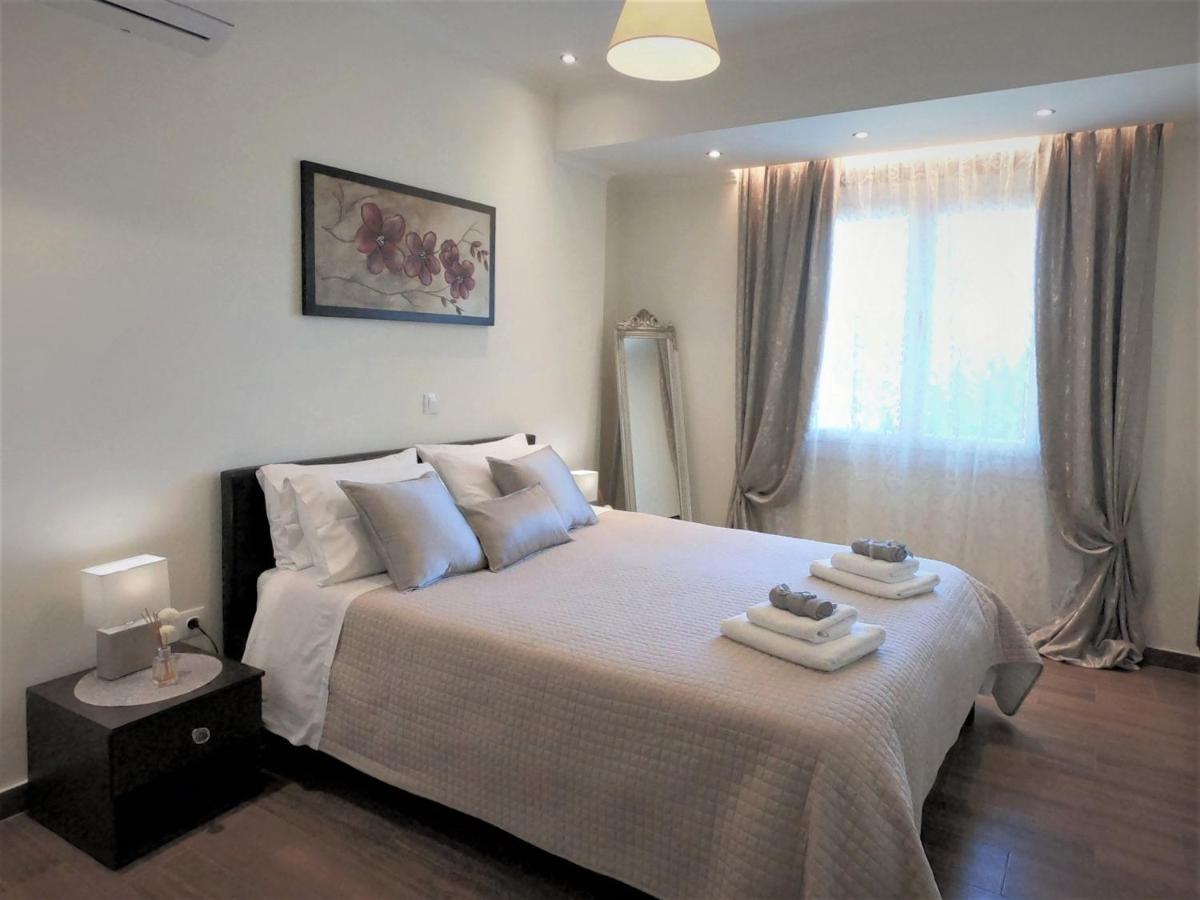 Sunshine Home 1 With Sea View Alepou Bagian luar foto