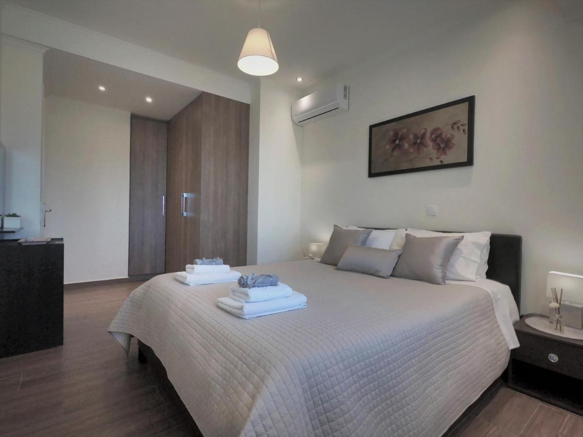 Sunshine Home 1 With Sea View Alepou Bagian luar foto
