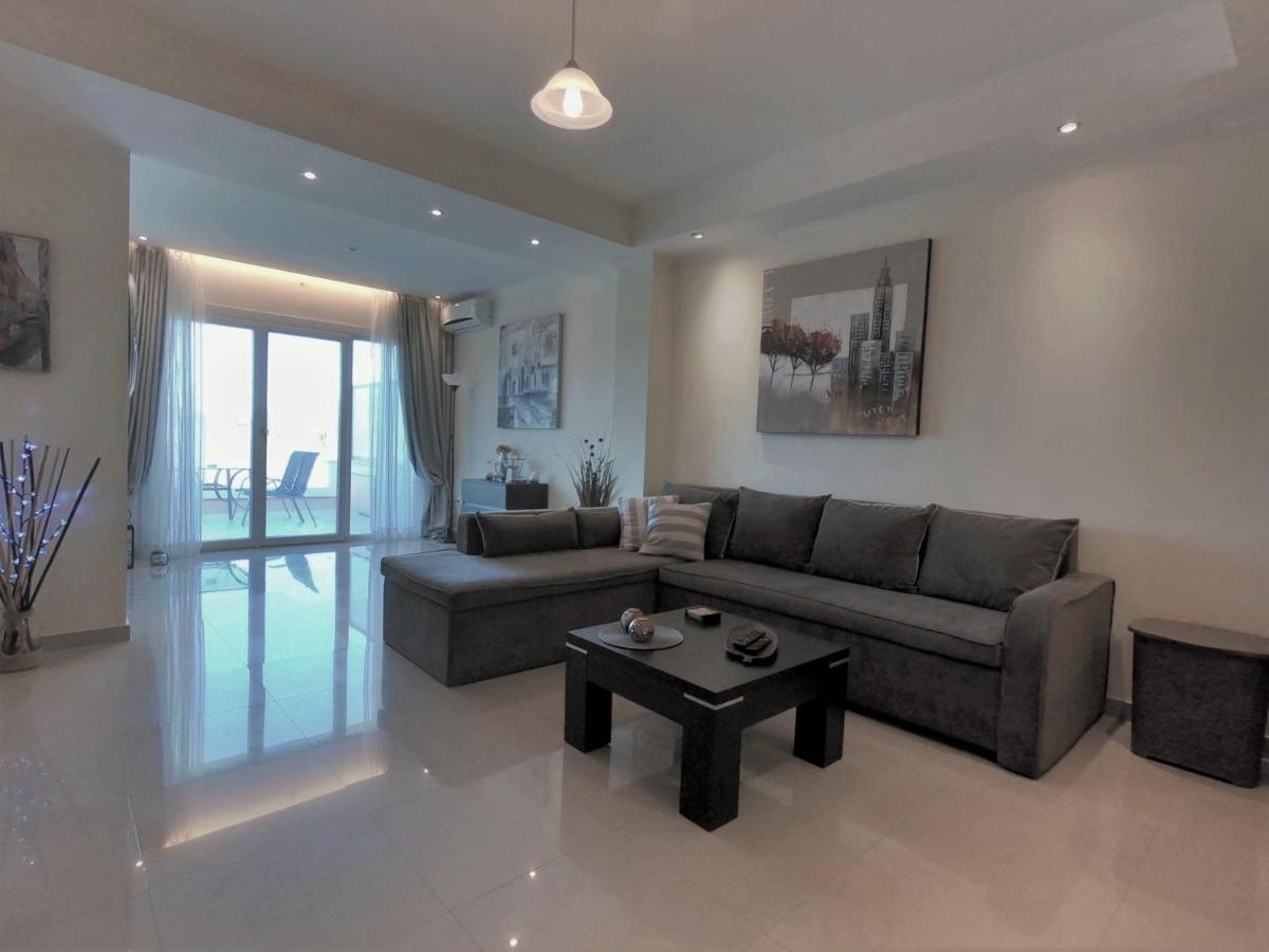 Sunshine Home 1 With Sea View Alepou Bagian luar foto
