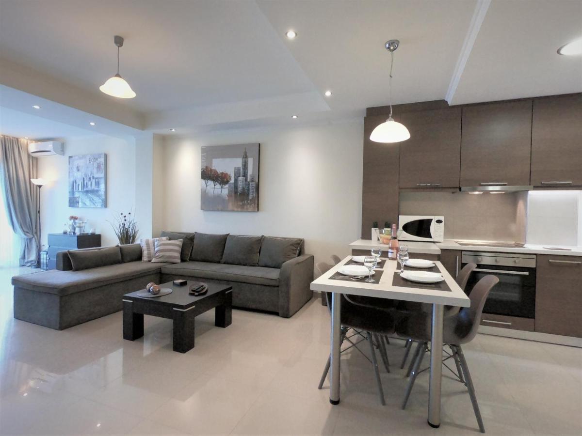 Sunshine Home 1 With Sea View Alepou Bagian luar foto
