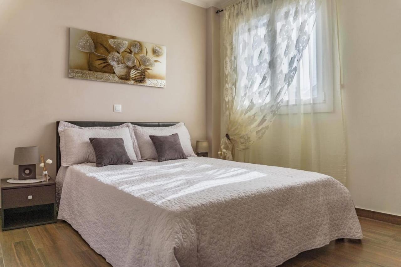 Sunshine Home 1 With Sea View Alepou Bagian luar foto